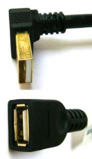USB Verlängerung abgewinkelt KFZ Winkel Stecker 11cm  