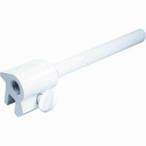   White Sliding Window Bar Lock with Thumbscrew U 9835 at The Home Depot