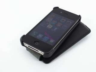iphone 4 Optima Prima Case Flip Tasche aus Nappa Leder  