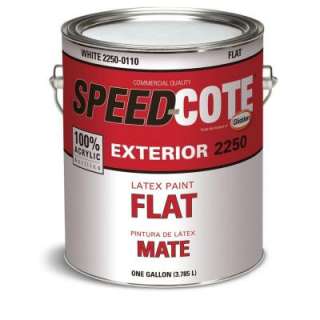   Gallon Flat Accent Exterior Paint 2250 0500 01 