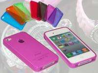 Green, Pink TPU Case Cover, Screen For iPhone 4 4G  