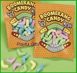12 Outback Boomerang Candy Fun Packs  