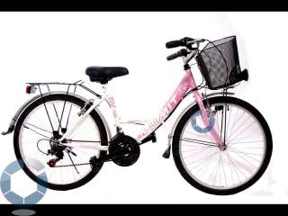 24 Zoll Cityfahrrad Mädchen Fahrrad Damen Damenfahrrad  