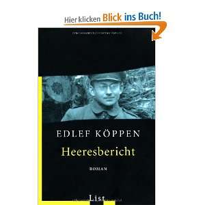 Heeresbericht  Edlef Köppen, Jens Malte Fischer Bücher