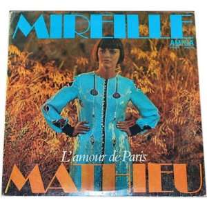 Mireille Mathieu Lamour de Paris. AMIGA (VINYL/ SCHALLPLATTE/ LP 