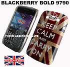   CALM AND CARRY ON UNION JACK UK FLAG CASE FOR BLACKBERRY BOLD 9790