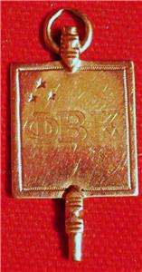 1923 Phi Beta Kappa Pin FOB Fraternity John Hopkins 14K  