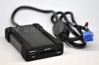 ZEMEX V2 USB SD AUX MP3 Adapter RENAULT Clio Kangoo 4250118409189 