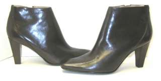 Via Spiga BELGIO Tmoro Leather Ankle Boots Woman Sz 9.5  