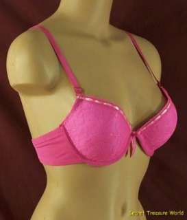 Lot Luxuriously Soft Embroidered Demi Bras #652  