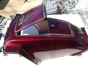 84 HONDA GL 1200 GOLDWING INTERSTATE GAS TANK COVER / FUEL TANK COVER 