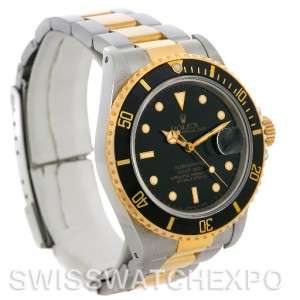 Rolex Submariner Vintage Steel Yellow Gold 16803 Watch NOS  