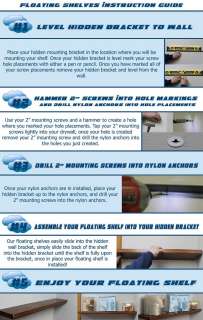 Floating Shelf Install Guide
