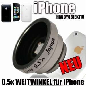 iPhone 0.5x WEITWINKEL für das iPhone. Pimp Dein iPhone mit einem 0 