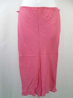 JEFF GALLANA Pink Straight Mid Calf Skirt Size Small  