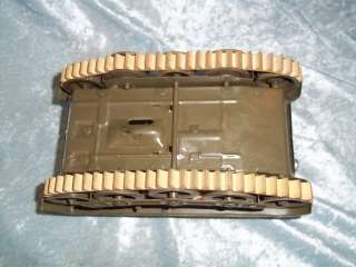c1950 Gama Tinplate Clockwork Tank With Box Top  