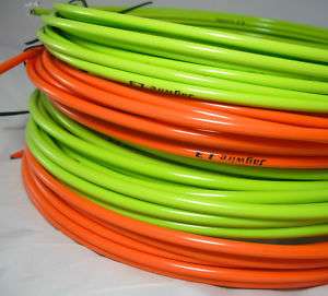 JAGWIRE 4mm GEAR OUTER CABLE or 5mm Brake ORANGE GREEN  