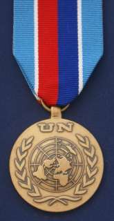 Full Size Original United Nations UNMIH Medal  