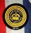 british ww 2 cloth badges war service coast watching £ 6 29 10 % off 