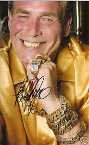 BOBBY GEORGE THE KING OF BLING in person signed 10x6  
