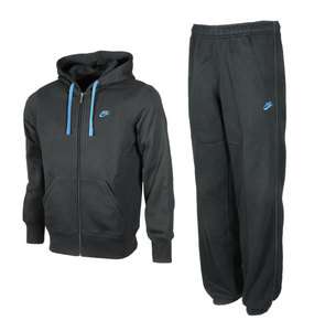 Nike Swoosh Trainingsanzug Jogginganzug Freizeit Anzug Schwarz Neu UVP 