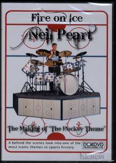   Mythical God of Sheet Music   Neil Peart Fire on Ice Drum Tuition DVD