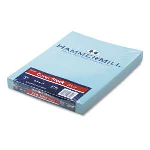  Cover Stock Pastels, Blue, 8 1/2 x 11, 125 Sheets per Pack 