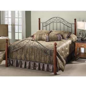   : Hillsdale Furniture 1392BKR Martino Bed, Cherry: Furniture & Decor