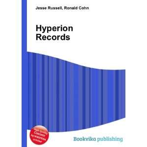  Hyperion Records Ronald Cohn Jesse Russell Books