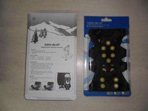   SNOW ICE SHOE SPIKES GRIPS SNOW STEPS CRAMPONS