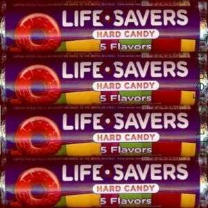 LIFESAVERS FIVE 5 FLAVORS CANDY   TWO Boxes   40 Rolls  