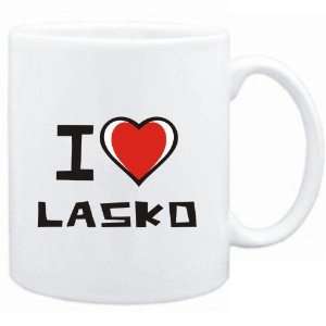  Mug White I love Lasko  Cities