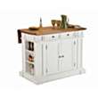 Home Styles Traditions Kitchen Island and Bar Stools   White/Cherry at 