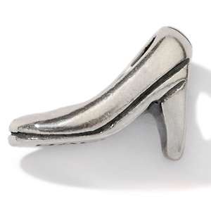 Bacio Sterling Silver High Heel Pump Charm 