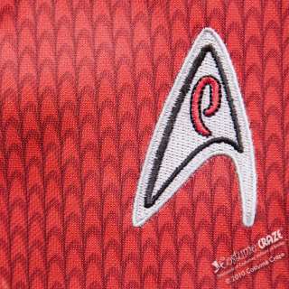Deluxe Star Trek Movie Red Dress Costume   Star Trek Costumes
