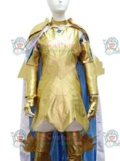 Saint Seiya Pisces Aphrodite Gold Cloths Cosplay Costume  Saint Seiya 