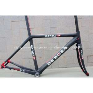 de rosa king 3 carbon road bicycle frame and fork 56cm/60cm/62cm/64cm 