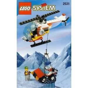 Lego City Helicopter Rescue on Lego City Set 30014 Police Helecopter