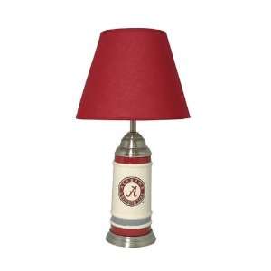   Licensed NCAA Alabama Crimson Tide Table Lamp