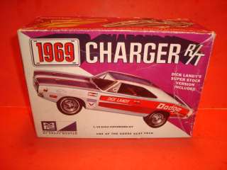 MPC 1969 Dodge Charger Model Car Parts Kit  