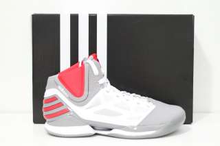 New Derrick Rose adiZero 2.5 Basketball Shoes 2012 Grey/Aluminum 