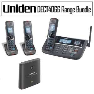  Uniden DECT4066 DECT 6.0 2 Line Cordless Phone System With 