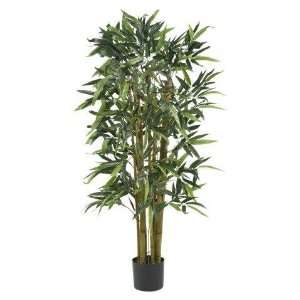  Exclusive By Nearly Natural 4 Ft Biggy Bamboo Silk Tree 