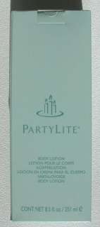 PartyLite Agave Nectar Body Lotion Escentials New Party  