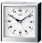 seiko qhe040klh travel bed side alarm clock w quiet swe $ 31 88 time 