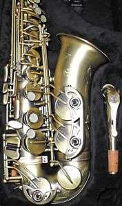   BUFFET 400 PROFESSIONAL ALTO SAXOPHONE MATTE FINISH Eb ALTO SAX  