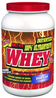 MET Rx 100% Ultramyosyn Whey Protein Vanilla 2lb NEW  
