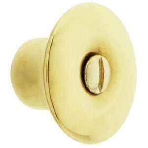   Stamped Brass Hoosier Cabinet Knob   1 1/8 Diameter: Home Improvement