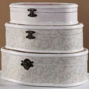  Sage Wooden Floral Boxes