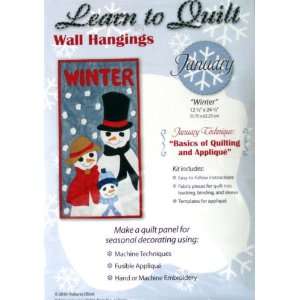   Quilt Kit   Learn To Quilt Wall Hangings   January   Kit #10550416